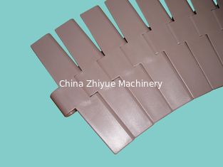 LF882TAB-K750 Plastic low friction conveyor top chains POM radius conveyor flat top chains for bottling lines