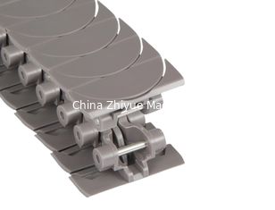 1775 zero gap tetra pack conveyor flat top chains
