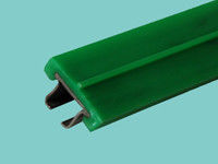 CONVEYOR SIDE GUIDE CONVEYOR SIDE GUARD UHMWPE GREEN COLOR  CONVEYOR SPARE PARTS
