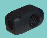 ZY-FS-003 Conveyor spare parts conveyor frame supports support bases sidemounting brackets PA6 materials black