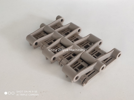 4707 PLASTIC RAISED RIB MODULAR CONVEYOR BELTS PITCH 38.1MM MATERIALS POM PP FDA FOOD GRADE