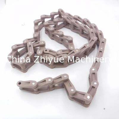 NH78 Plastic crate conveyor chains  POM/PA6 for light industries