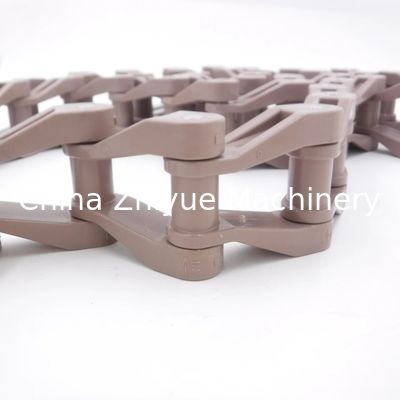 NH78 Plastic crate conveyor chains  POM/PA6 for light industries