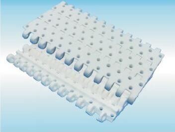 ZY2530PT PLASTIC PERFORATED CONVEYOR MODULAR BELTS FLAT TOP BELTS WITH OPEN AREA MATERIALS PP POM ACETAL FDA FOOD GRADE